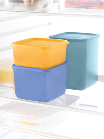 Square Containers Set 650 ml+1L+1.8L